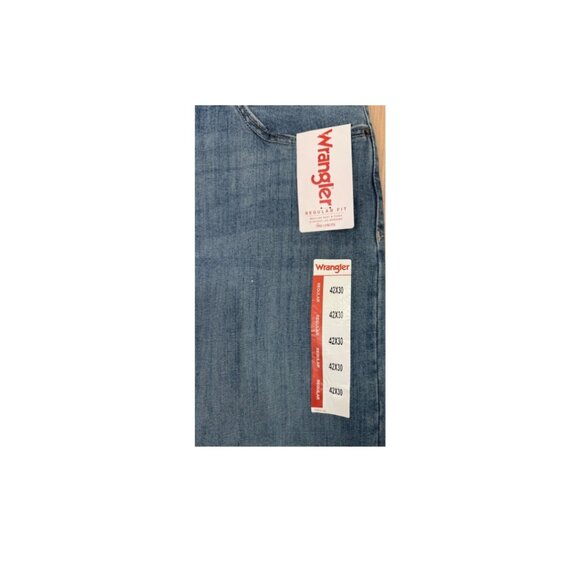 Wrangler Mens Jeans Regular Fit 42X30 - New With Tags - Picture 4 of 9